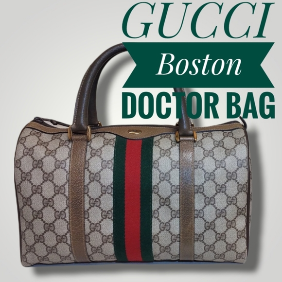 SOLD SOLD SOLD Authentic Vintage Gucci Boston Doctor Bag - Picture 17 of 17